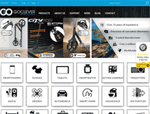 Tablet Screenshot of goclever.lt