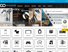 Tablet Screenshot of goclever.com